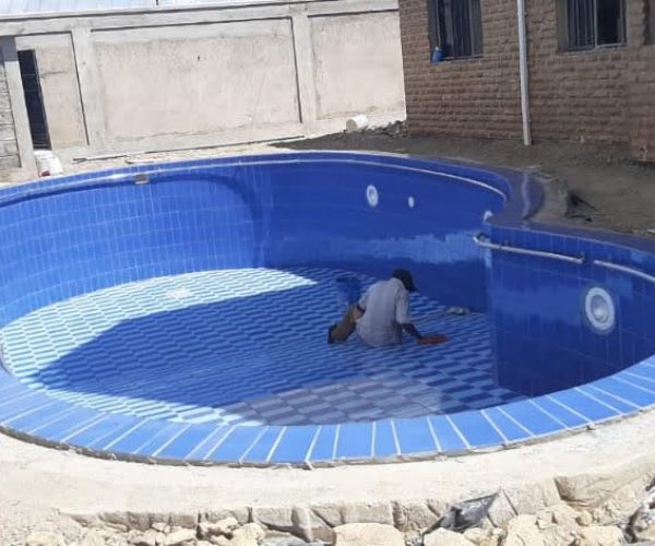 Swimming pool construction services