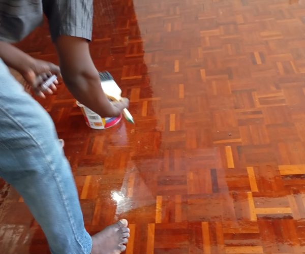 Wood floor Sannging and Vanishing